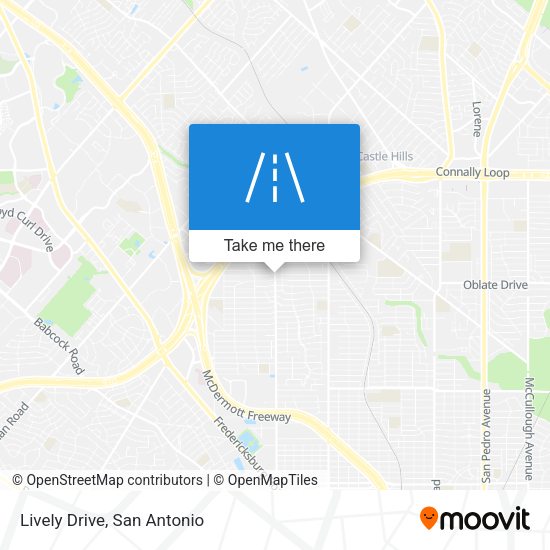 Mapa de Lively Drive