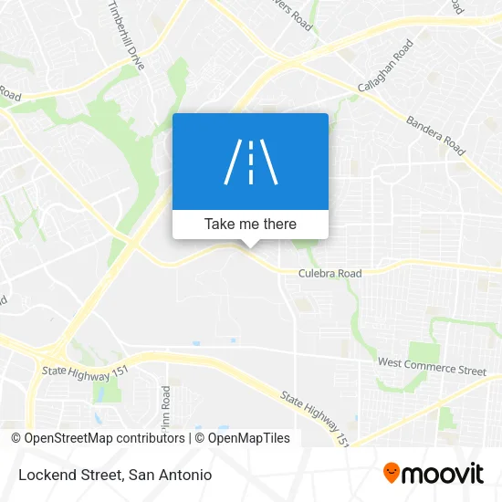 Lockend Street map