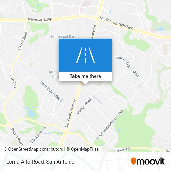 Mapa de Loma Alto Road