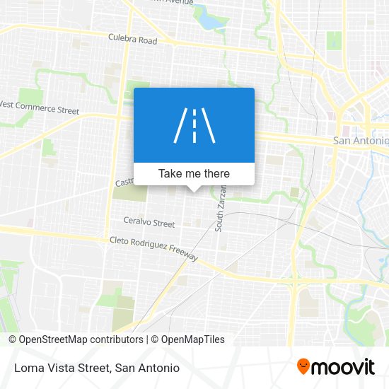 Mapa de Loma Vista Street