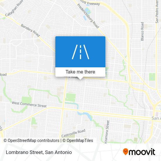 Lombrano Street map
