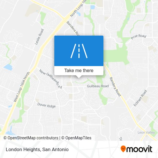 London Heights map