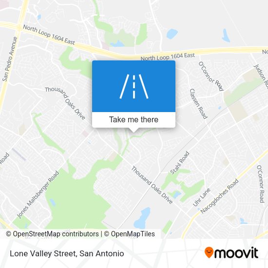 Mapa de Lone Valley Street