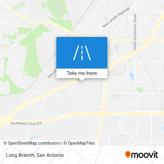 Long Branch map