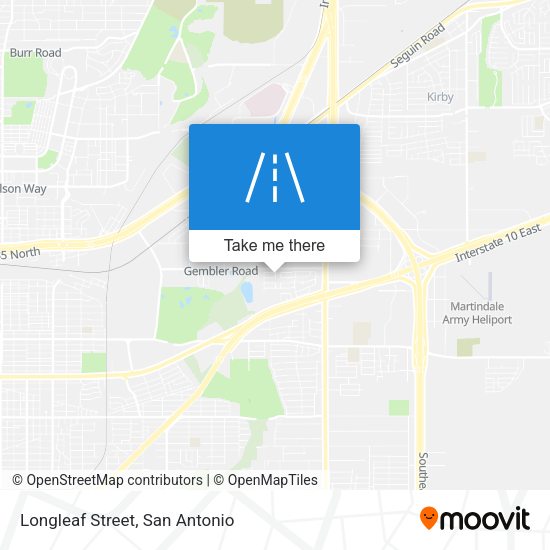 Mapa de Longleaf Street