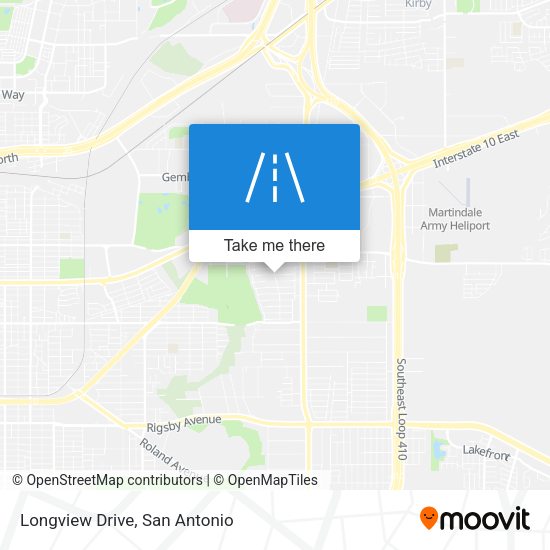 Mapa de Longview Drive