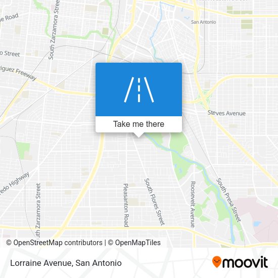 Lorraine Avenue map