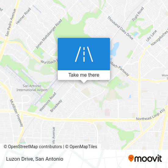 Mapa de Luzon Drive