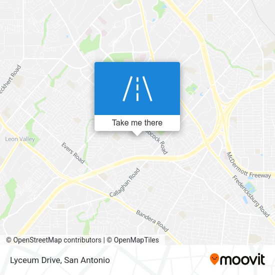 Mapa de Lyceum Drive