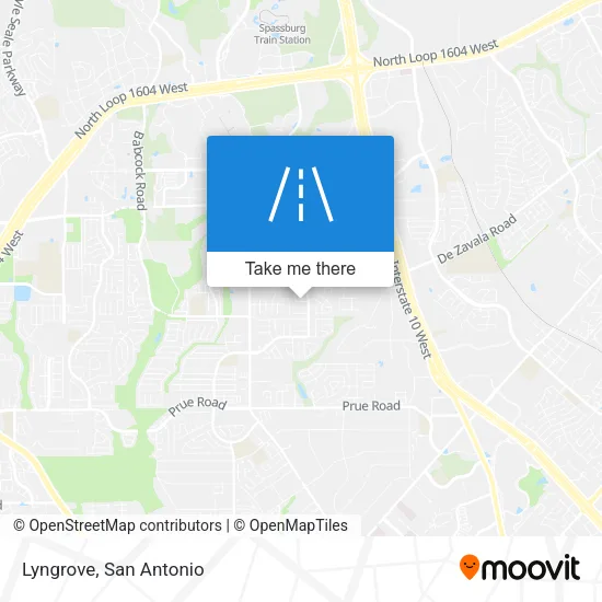 Lyngrove map