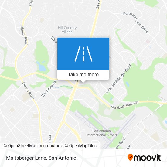 Mapa de Maltsberger Lane