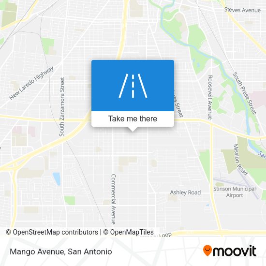 Mapa de Mango Avenue