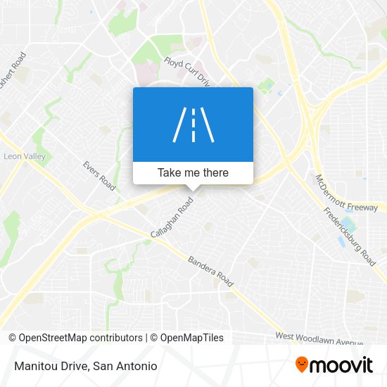 Mapa de Manitou Drive