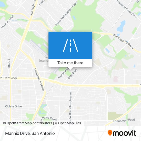 Mannix Drive map