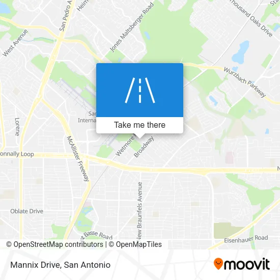 Mannix Drive map