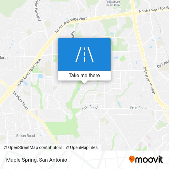 Mapa de Maple Spring