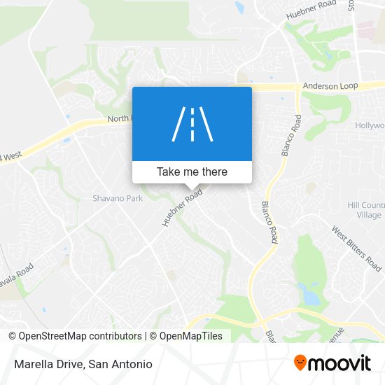 Mapa de Marella Drive