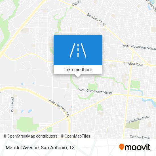Mapa de Maridel Avenue