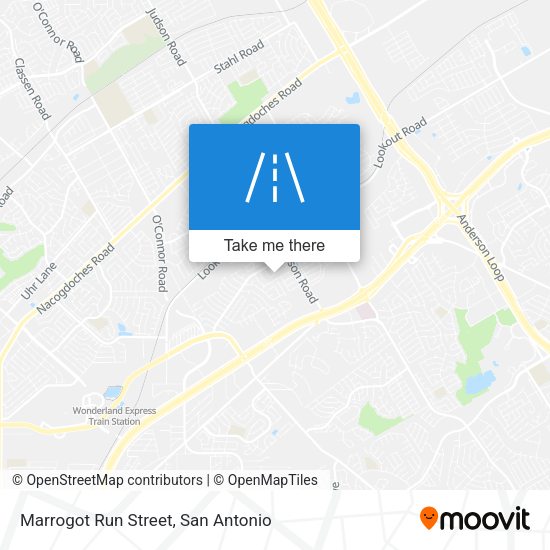 Marrogot Run Street map