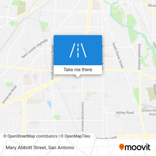 Mary Abbott Street map