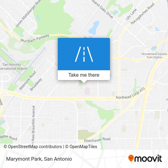 Mapa de Marymont Park