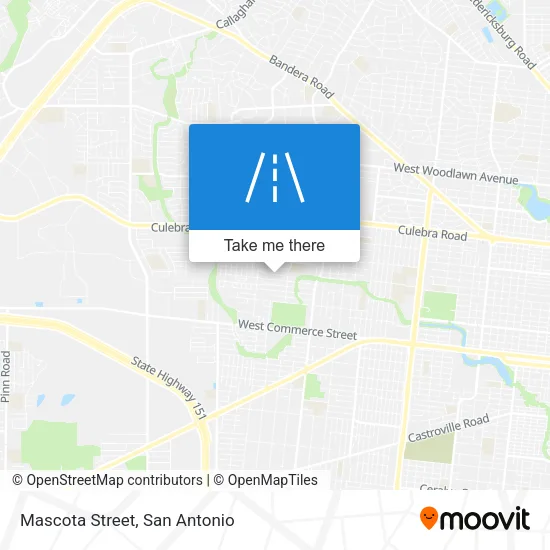 Mascota Street map