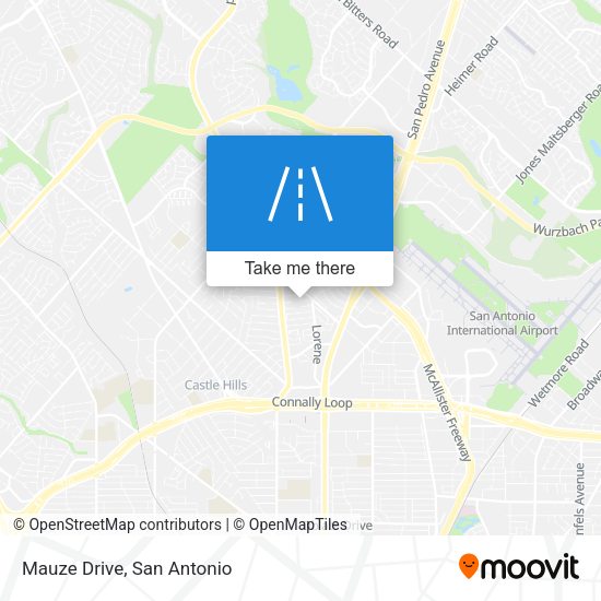 Mapa de Mauze Drive