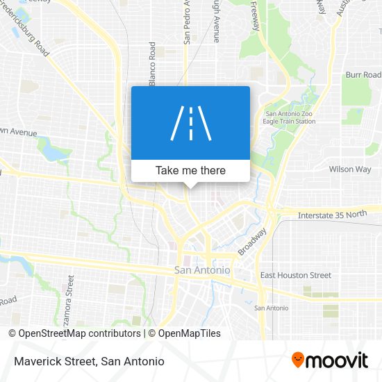 Mapa de Maverick Street