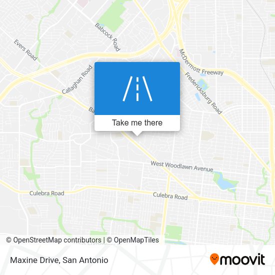 Mapa de Maxine Drive