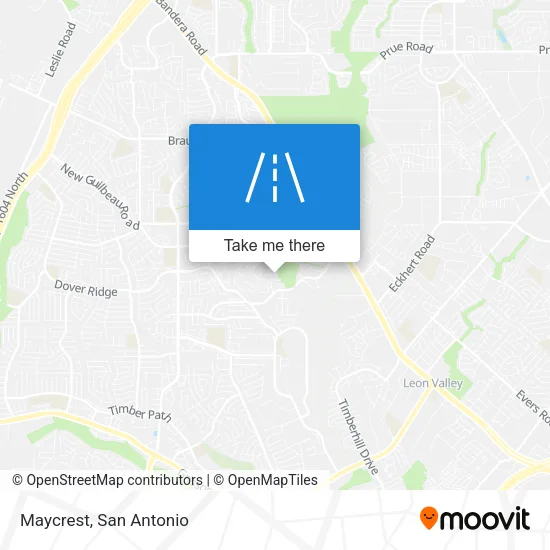 Maycrest map