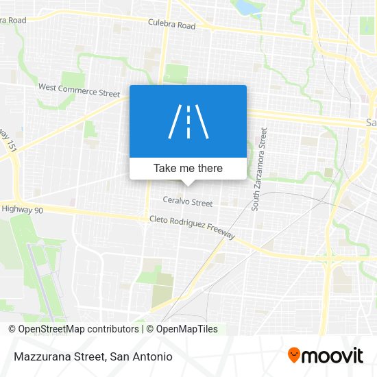 Mapa de Mazzurana Street
