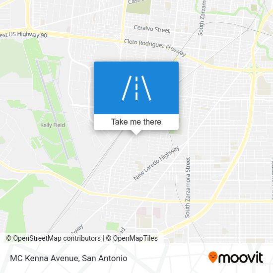 Mapa de MC Kenna Avenue