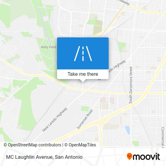 MC Laughlin Avenue map