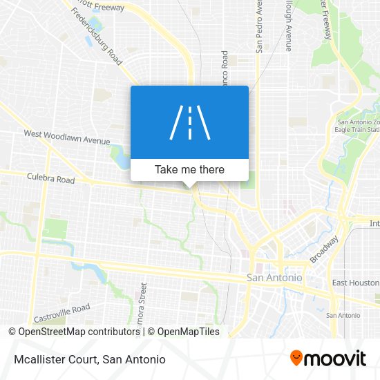 Mcallister Court map