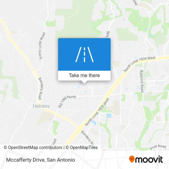 Mccafferty Drive map