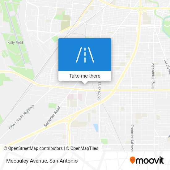 Mapa de Mccauley Avenue