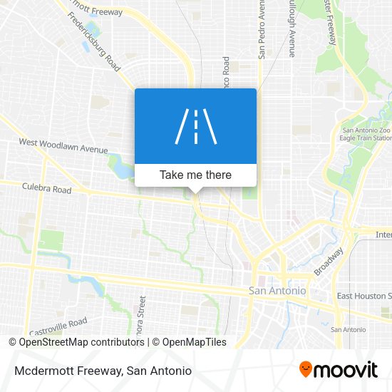 Mcdermott Freeway map