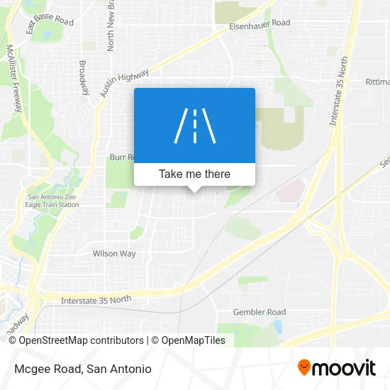 Mcgee Road map
