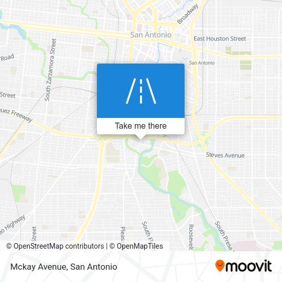 Mapa de Mckay Avenue
