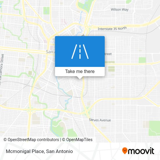 Mapa de Mcmonigal Place
