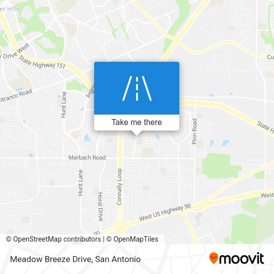 Meadow Breeze Drive map