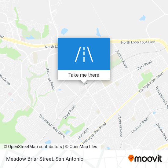Mapa de Meadow Briar Street