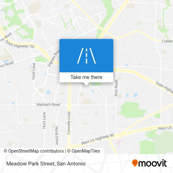 Mapa de Meadow Park Street