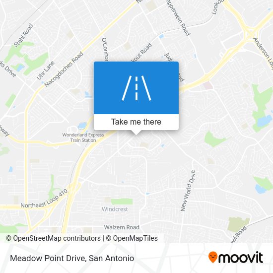 Meadow Point Drive map