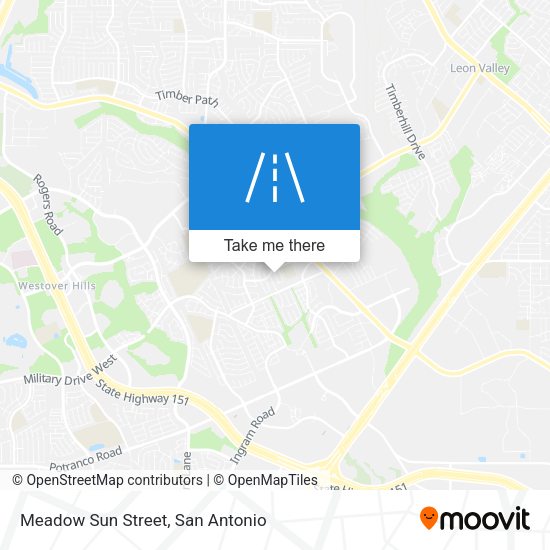 Meadow Sun Street map