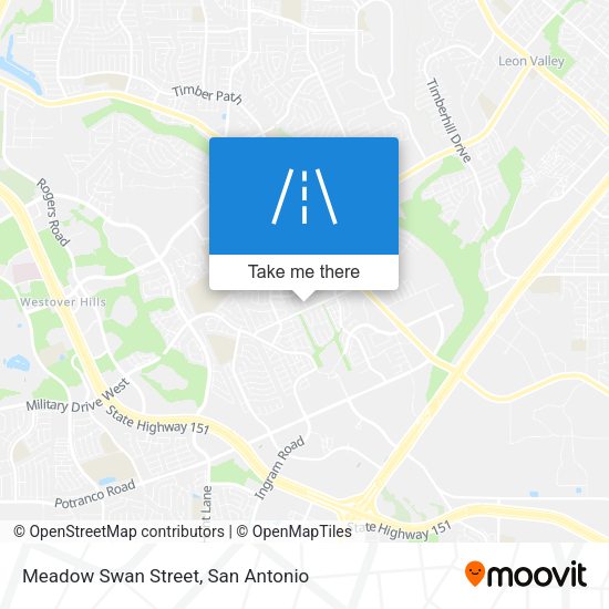 Meadow Swan Street map