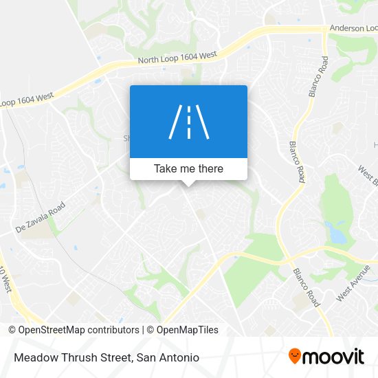 Meadow Thrush Street map