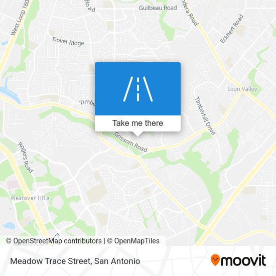 Meadow Trace Street map