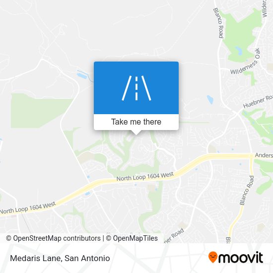 Mapa de Medaris Lane