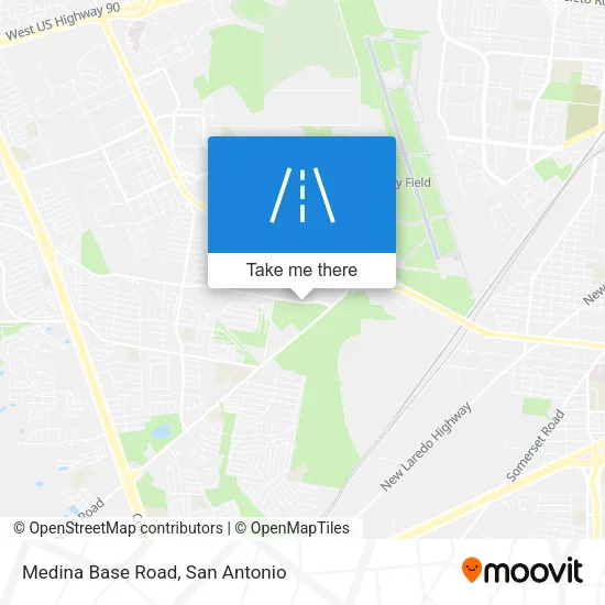 Medina Base Road map